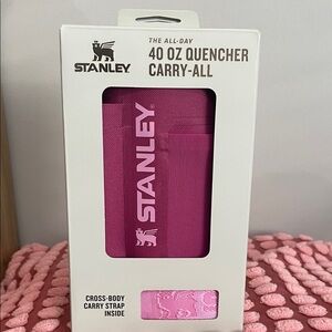 Stanley 40 oz carry-all w/ cross body strap
